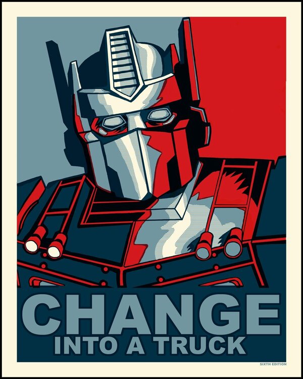 Transformers Optimus Prime For President  (3 of 5)